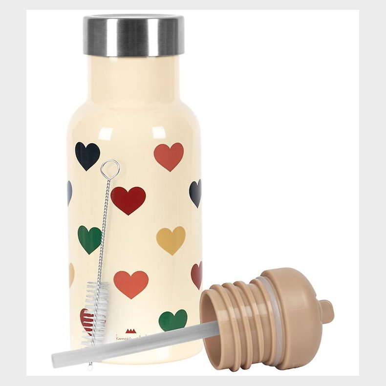 Konges Sljd Termoflaske - 350 ml - Hearts