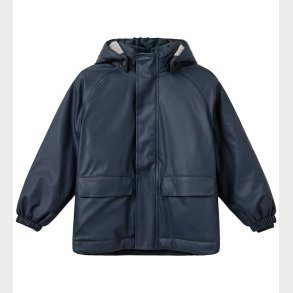Sofie Schnoor Regnjakke m. Vattering - PU - BillieSK - Dark Blue
