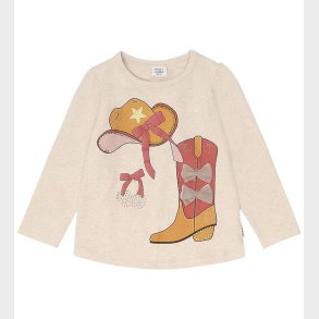 Hust and Claire Bluse - Alma - Wheat Melange