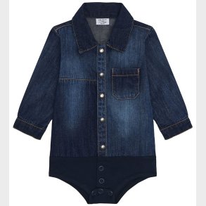 Hust and Claire Body l/ - Denim - Bertil - Blue Denim