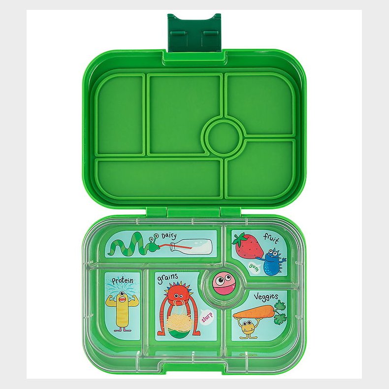 Yumbox Madkasse m. 6 Rum - Bento Original - Jurassic Green