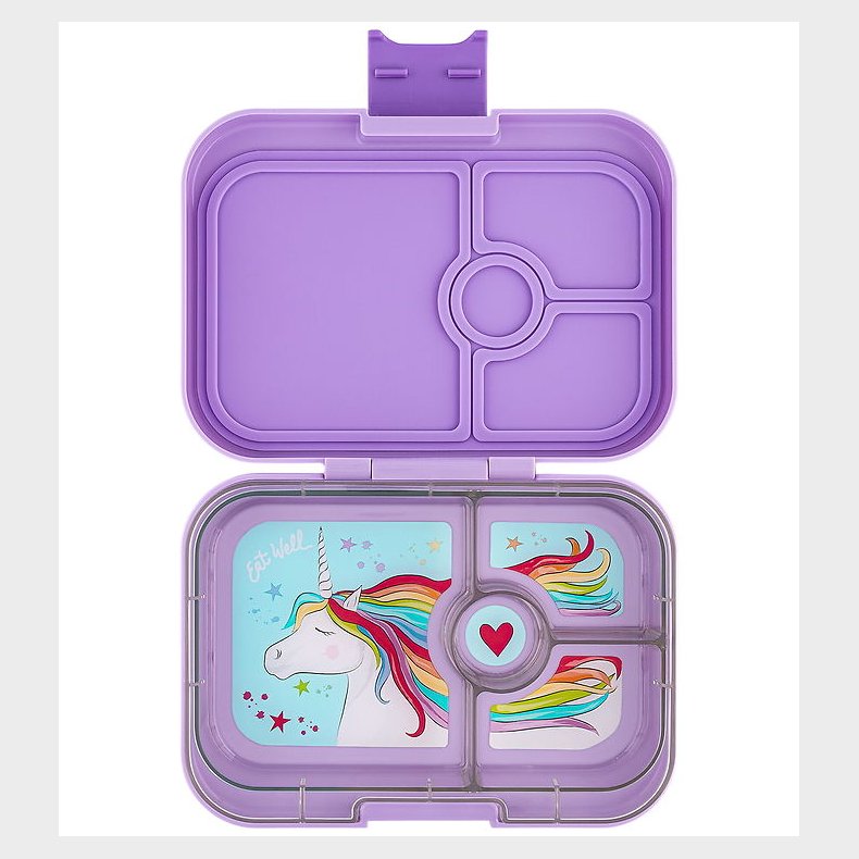 Yumbox Madkasse m. 4 Rum - Bento Panino - Lavande Purple