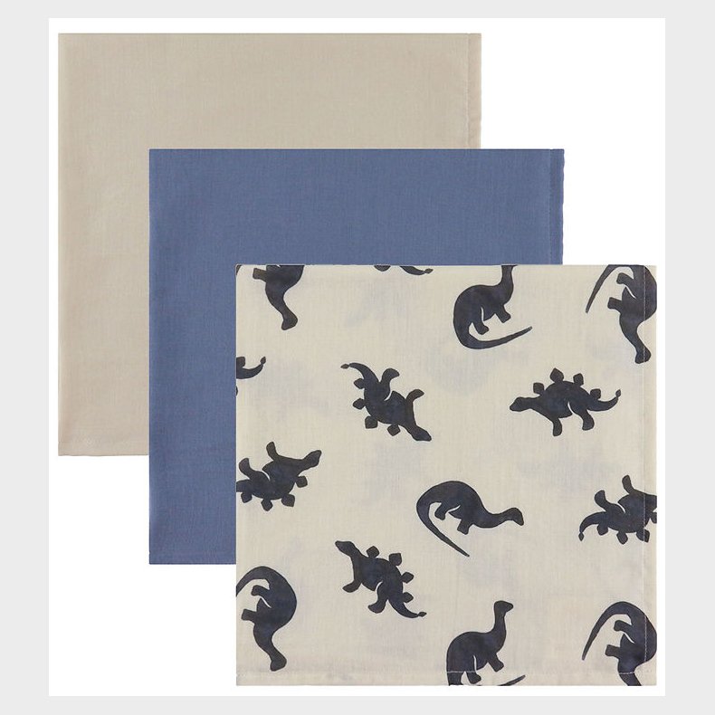 Thats Mine Stofbleer - 70x70 - 3-pak - Bora - Mono Dino