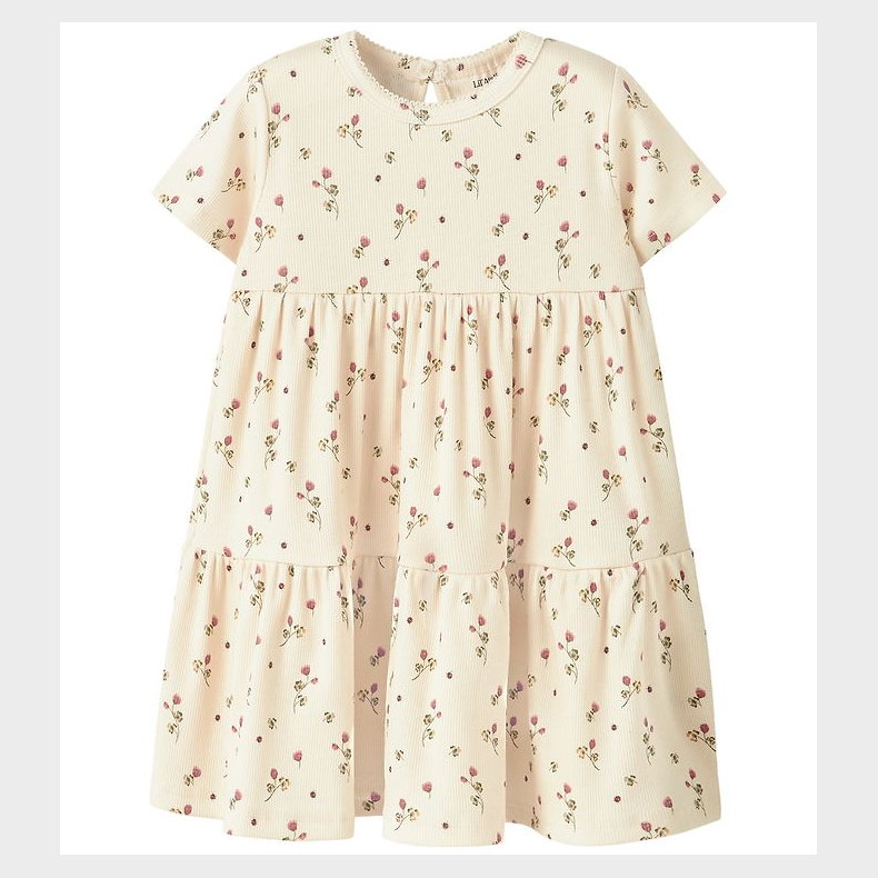 Lil Atelier Kjole - Rib - NmfLavo -Turtledove