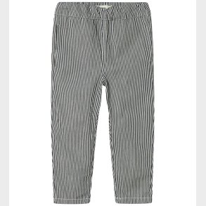 Lil Atelier Jeans - Loose - NbmKasper - Dark Blue Denim/White