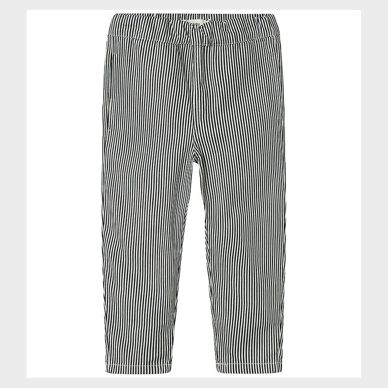 Lil Atelier Jeans - Loose - NbmKasper - Dark Blue Denim/White