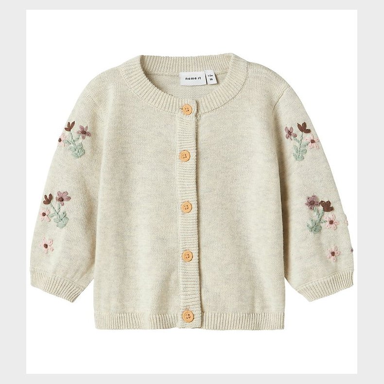 Name It Cardigan - Strik - NbfNussy - Peyote Melange