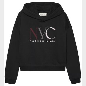 Calvin Klein Httetrje - Cropped - NYC Graphic - CK Black