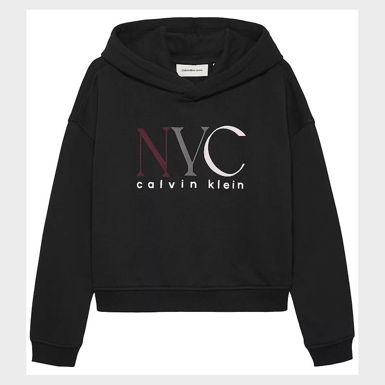 Calvin Klein Httetrje - Cropped - NYC Graphic - CK Black