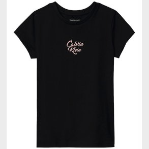 Calvin Klein T-shirt - Script Logo - CK Black