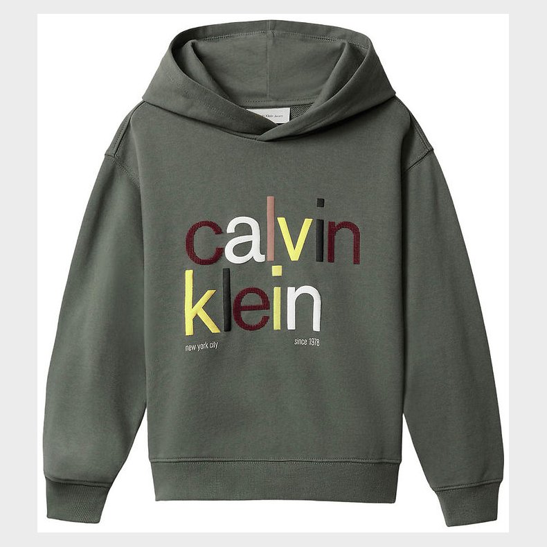 Calvin Klein Httetrje - Color Logo - Thyme Green