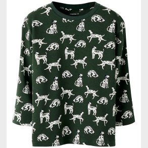 Name It Bluse - NmmKian - Deep Forest/Cloud Dancer