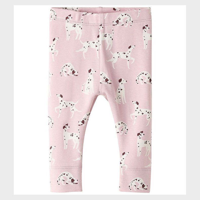 Name It Leggings - NbfKilas - Bleached Mauve/Cloud Dancer