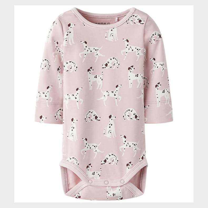 Name It Body l/ - NbfKilas - Bleached Mauve/Cloud Dancer