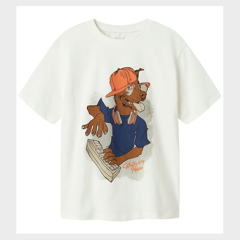 Name It T-shirt - NkmNova - Cloud Dancer