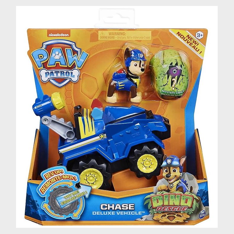 Paw Patrol Legetjsbil - Dino Rescue - Chase