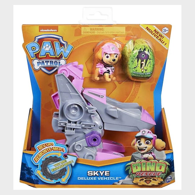 Paw Patrol Legetjsbil - Dino Rescue - Skye