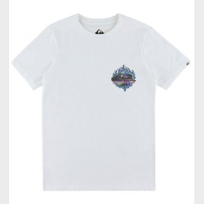Quiksilver T-shirt - EV In Flames - Hvid