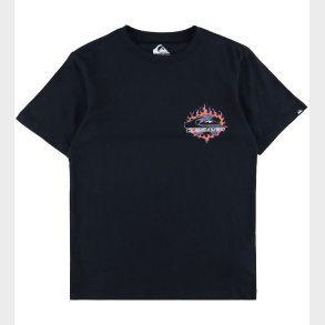 Quiksilver T-Shirt - EV In Flames - Sort