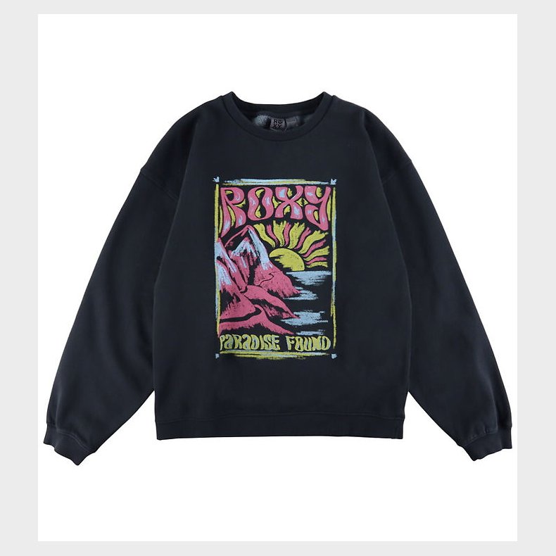 Roxy Sweatshirt - Lineup - Anthracite m. Print