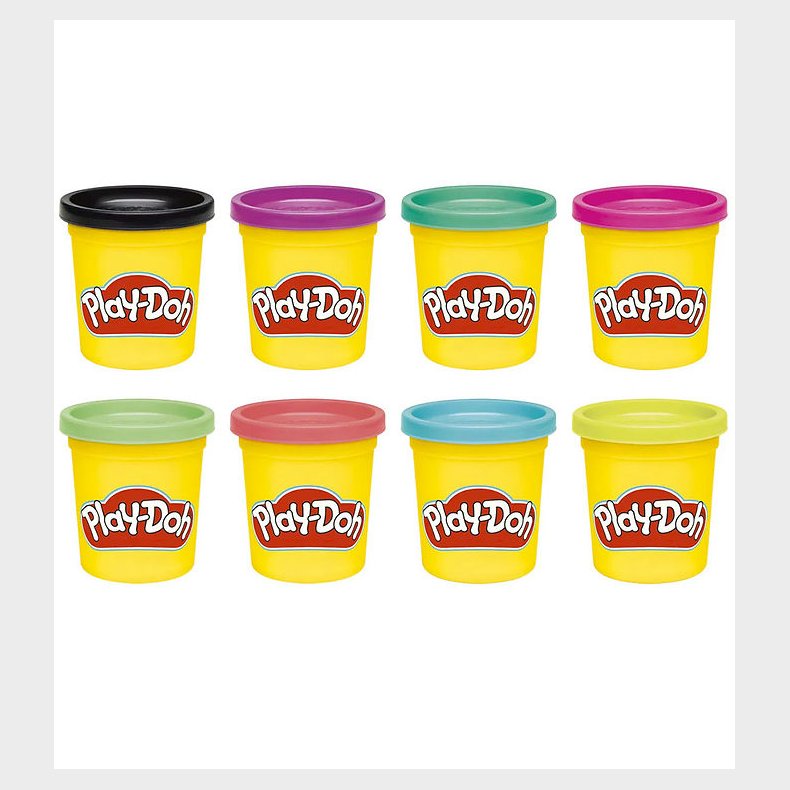 Play-Doh Modellervoks - 8-pak - 680g