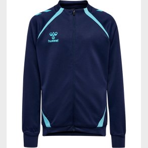 Hummel Cardigan - hmlLead 2.0 Track - Marine/Blue Fish