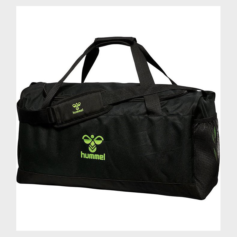 Hummel Sportstaske - hmlCORE - Black/Green Gecko