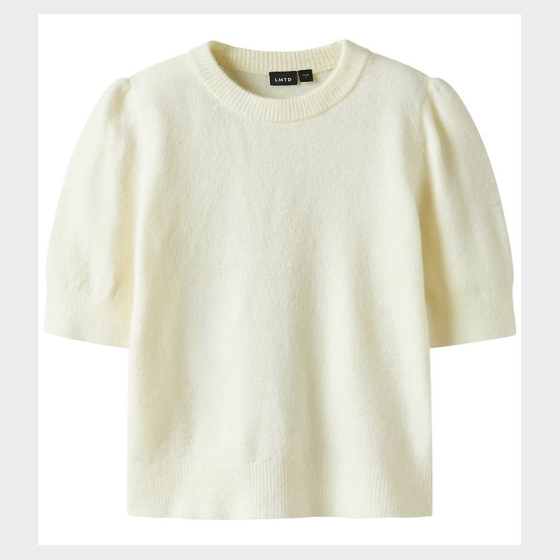 LMTD T-shirt - Strik - NlfLodet - Antique White