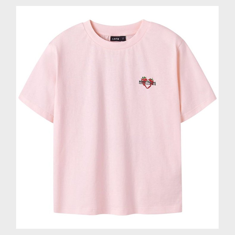 LMTD T-Shirt - NlfBerry - Crystal Pink/Strawberry