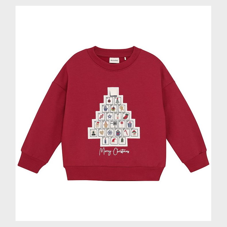Minymo Sweatshirt - Rio Red