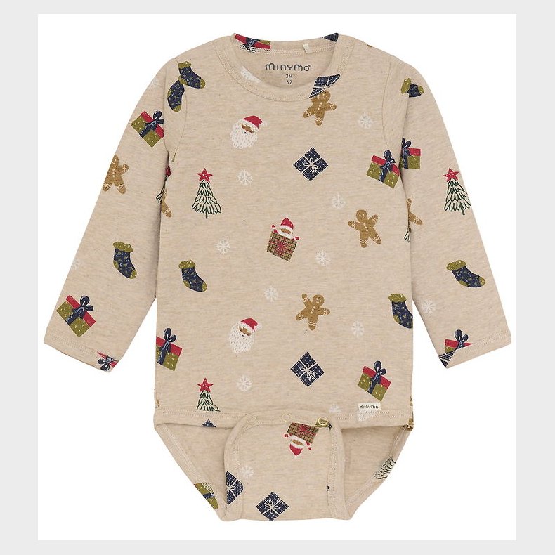 Minymo Body l/� - Beige Melange