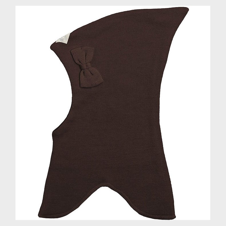 Racing Kids Elefanthue - Uld/Bomuld - 2-lags - Brun m. Sljfe