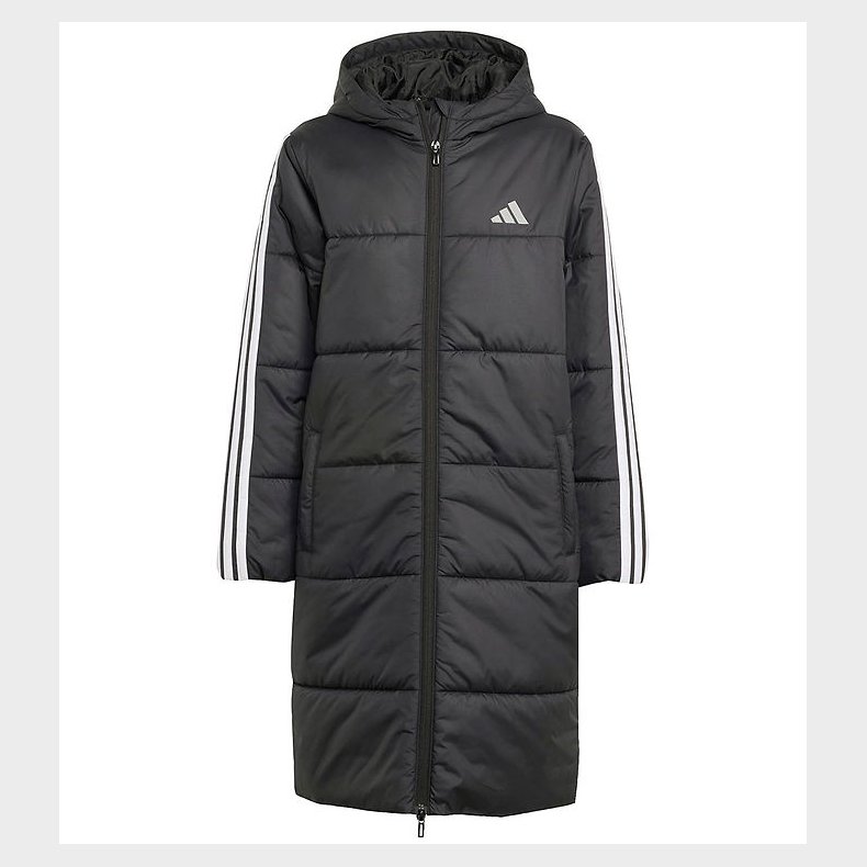 adidas Performance Dynefrakke - J Long Coat - Sort/Hvid