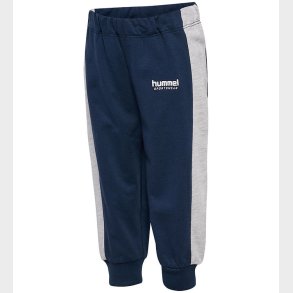 Hummel Sweatpants - hmlMini Loose Adj Waist - Dress Blues