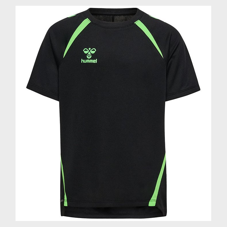 Hummel T-shirt - hmlLead 2.0 - Black/Green