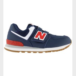 New Balance Sko - 574 - Navy/Team Red