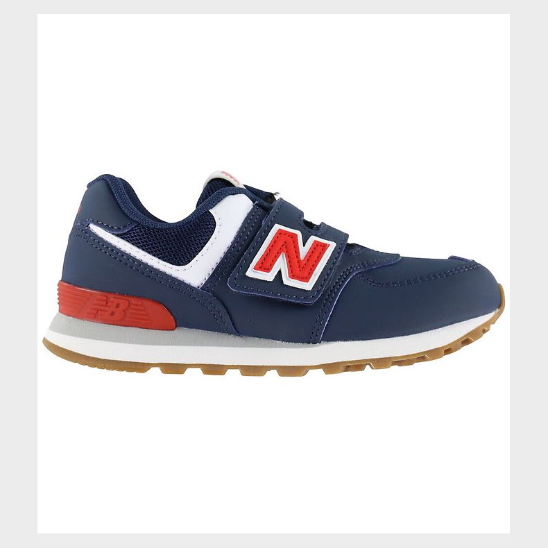 New Balance Sko - 574 - Navy/Team Red