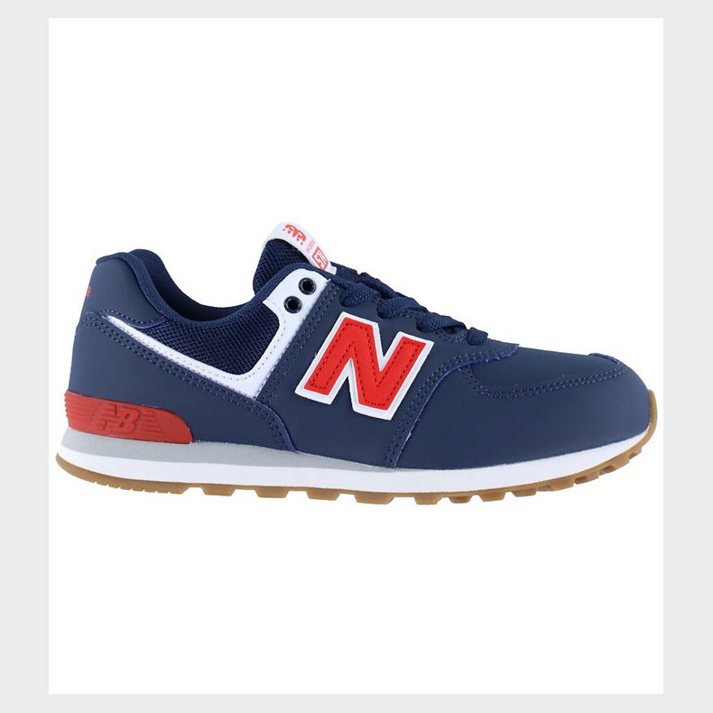 New Balance Sko - 574 - Navy/Team Red