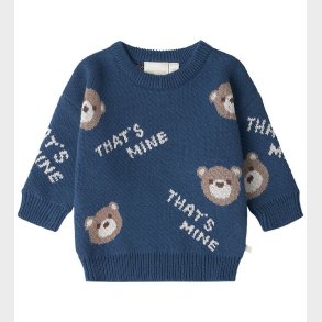 That's Mine Bluse - Strik - Florian - Key Blue