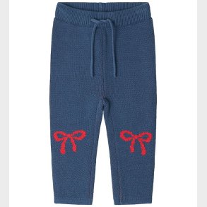 That's Mine Bukser - Strik - Norma - Key Blue/Rd Sljfe