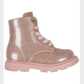 Tommy Hilfiger St�vler - Lace-Up - Pink/Glitter