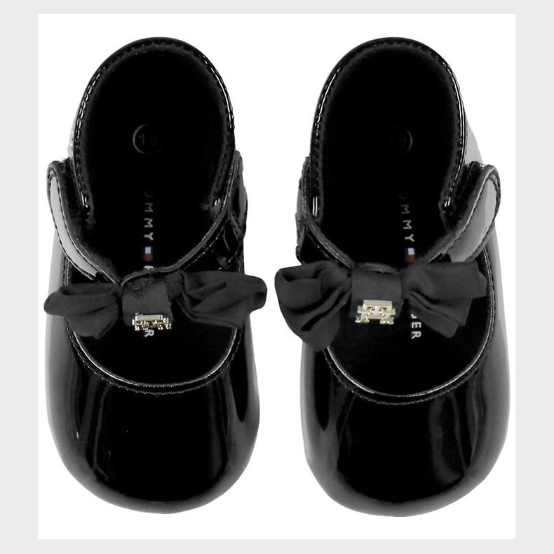 Tommy Hilfiger Ballerina Hjemmesko - Black/Sljfe