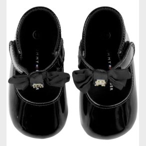 Tommy Hilfiger Ballerina Hjemmesko - Black/Sljfe