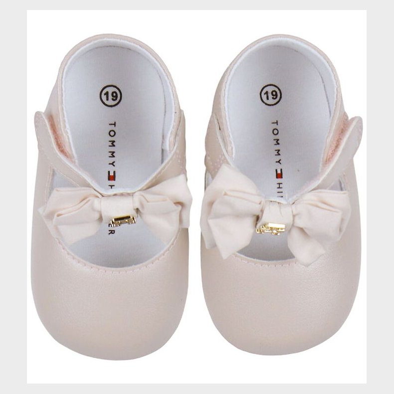 Tommy Hilfiger Ballerina Hjemmesko - Nude/Sljfe