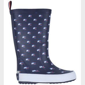 Tommy Hilfiger Gummistvler - Flag - Blue