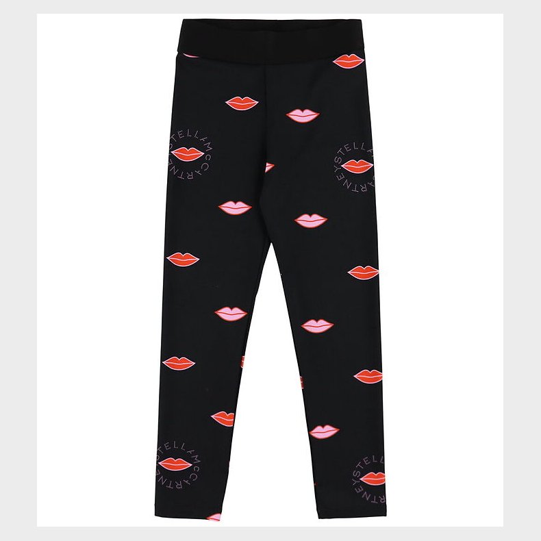 Stella McCartney Kids Leggings - Sort m. L�ber