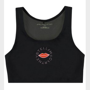 Stella McCartney Kids Badetop - UV50+ - Black/Red Lips