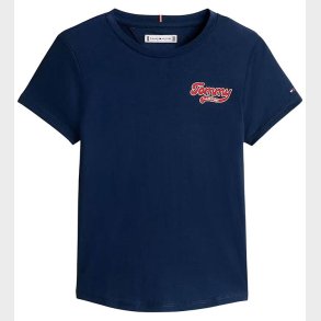 Tommy Hilfiger T-shirt - Flock - Dark Night Navy