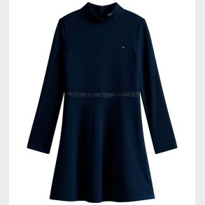 Tommy Hilfiger Kjole - Essential - Dark Night Navy