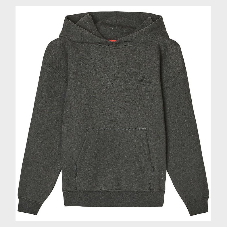 Mads Nrgaard Httetrje - Sweat - Charcoal Melange